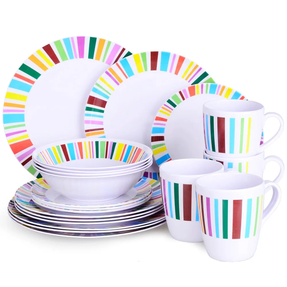 20 Piece Melamine Dinner Set