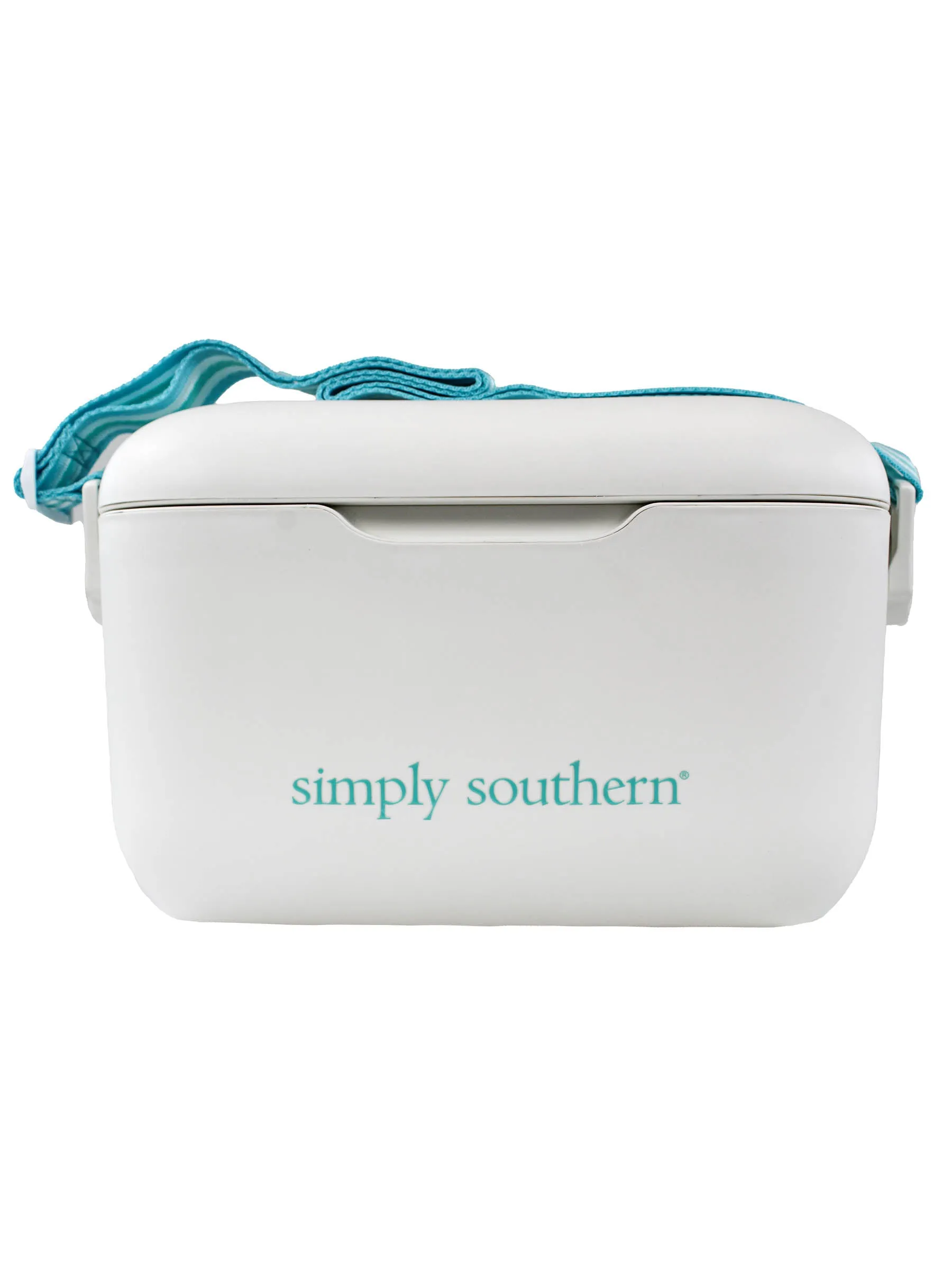 21 Quart Retro Cooler in White