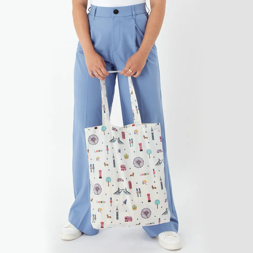 Accessorize London Printed Shopper Bag