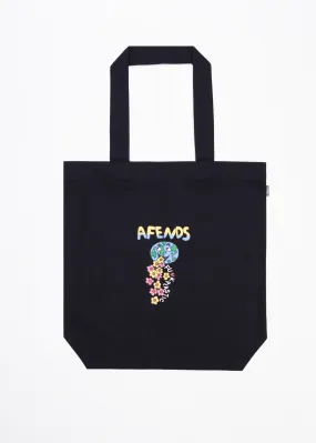 AFENDS Unisex F Plastic - Tote Bag - Black