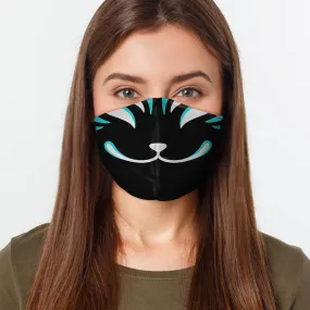 Black Kitsune Face Cover