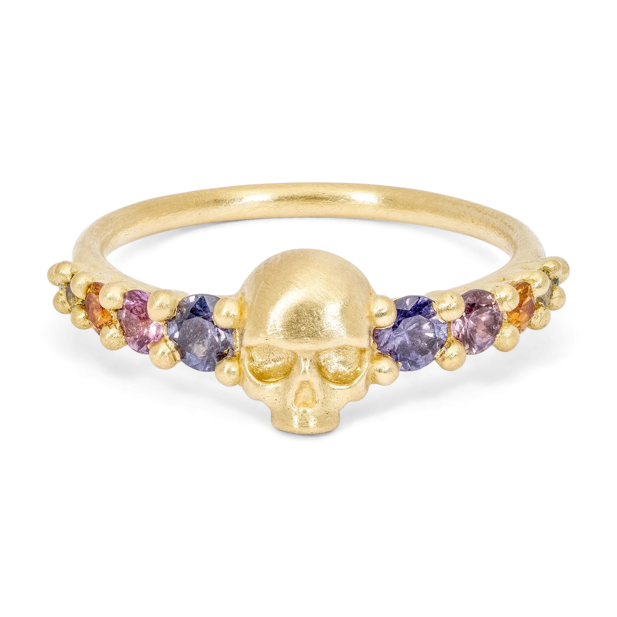 Blossom Crush Love Dusk Skull Ring - Size 7.5 - 11703