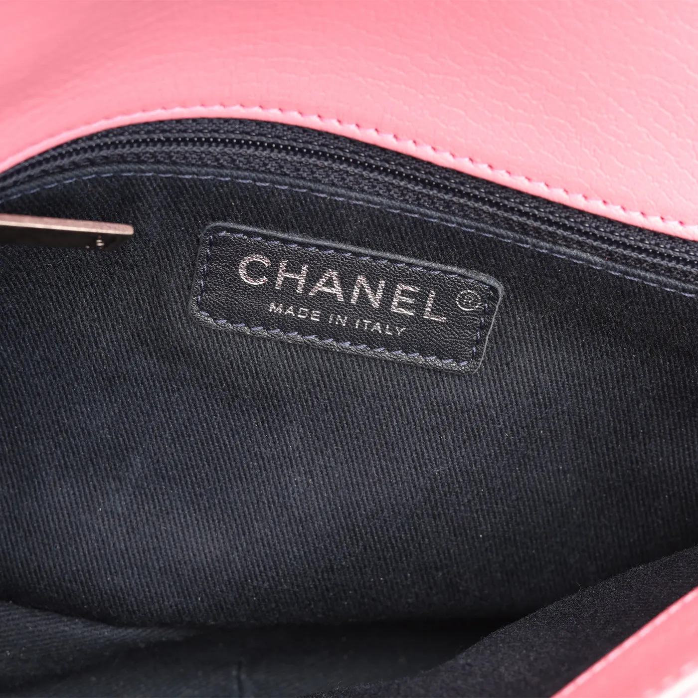 Chanel Double Carry Flap Bag - Pink