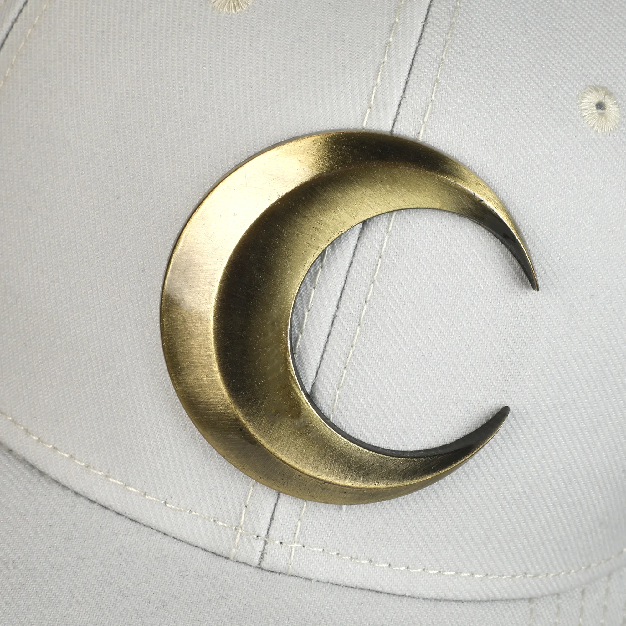 Crescent Moon Snapback Hat