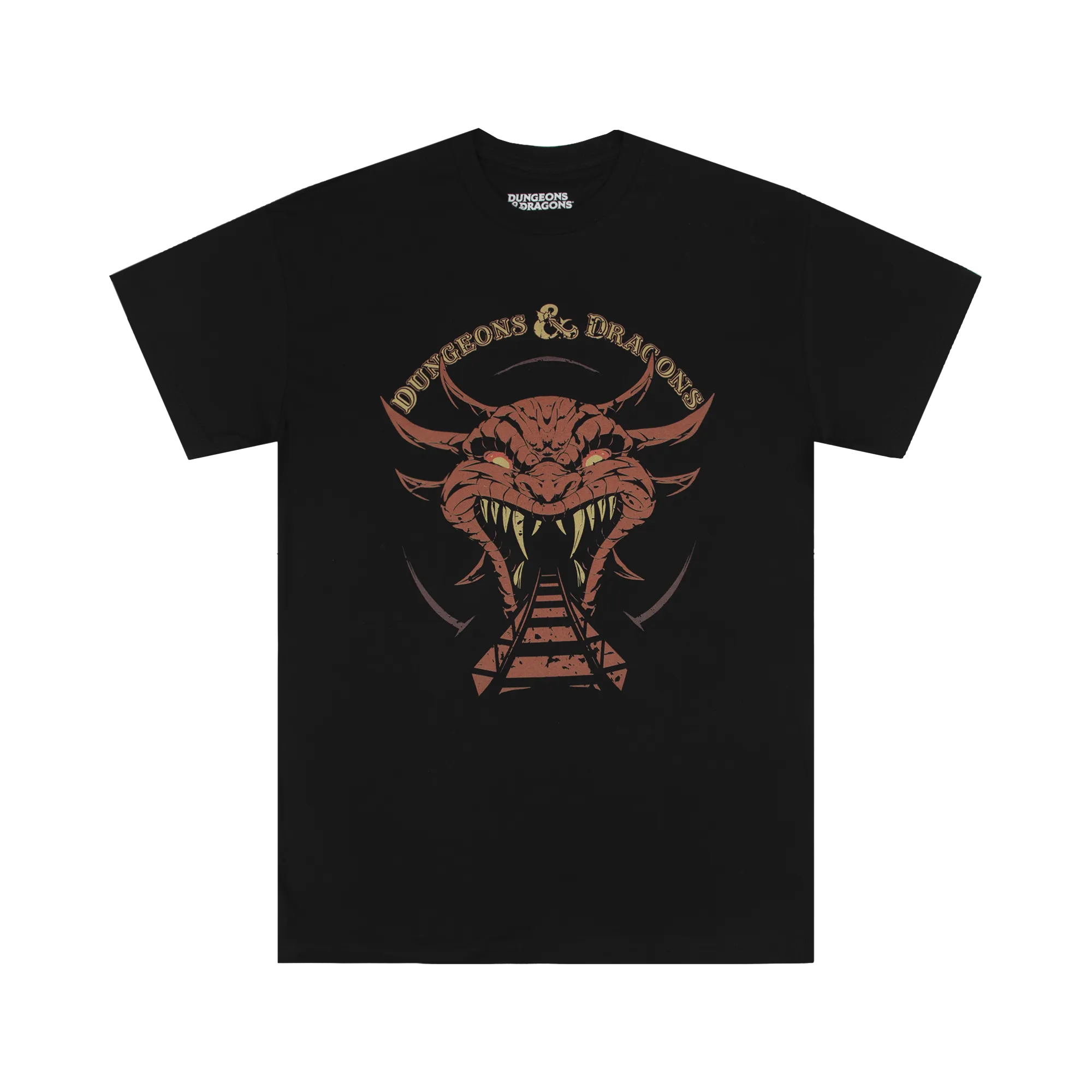 Dragon Mouth Carousel Black Tee