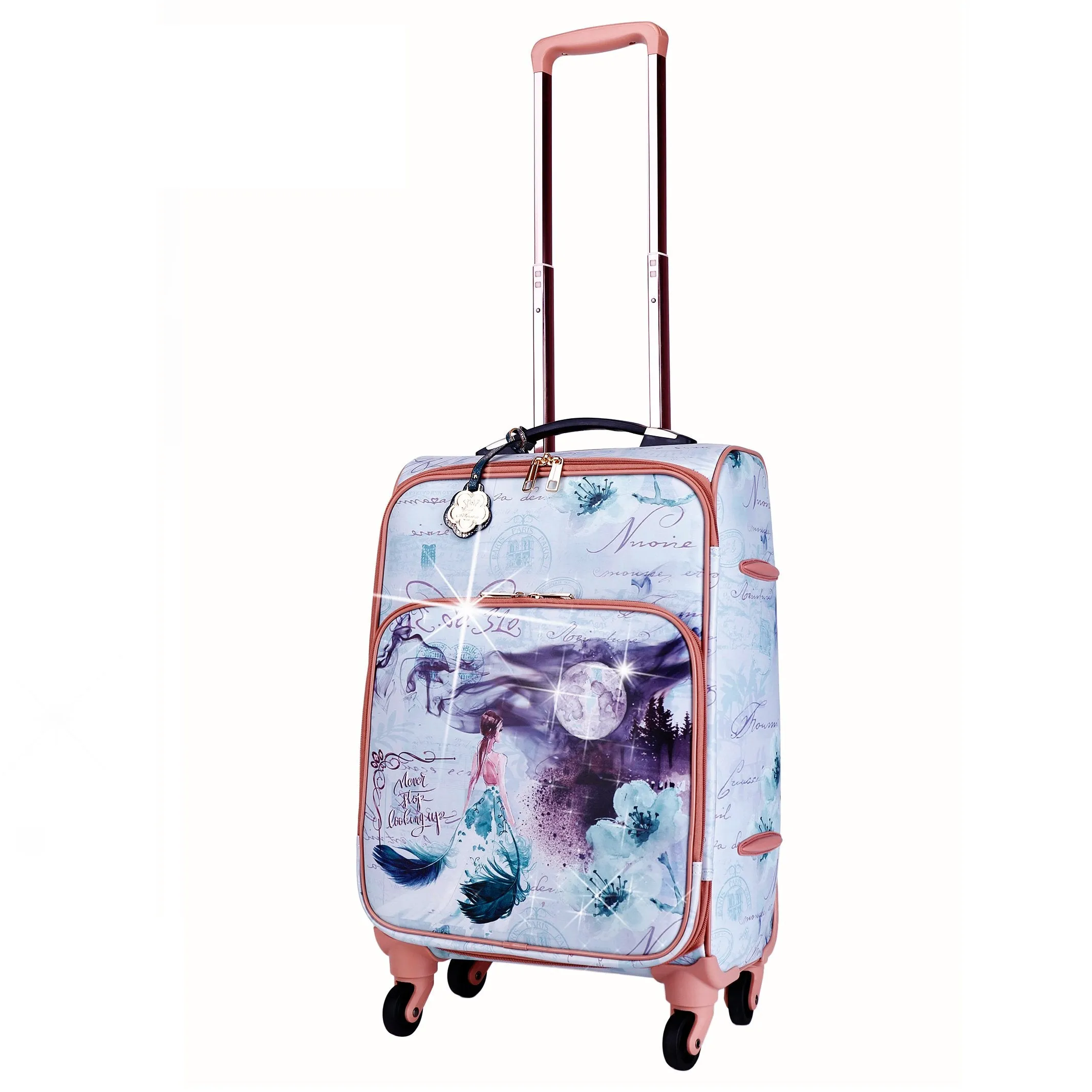 Fairy Tale Carry-On Luggage with Spinner Wheels