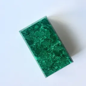 Green Clouds Malachite Box