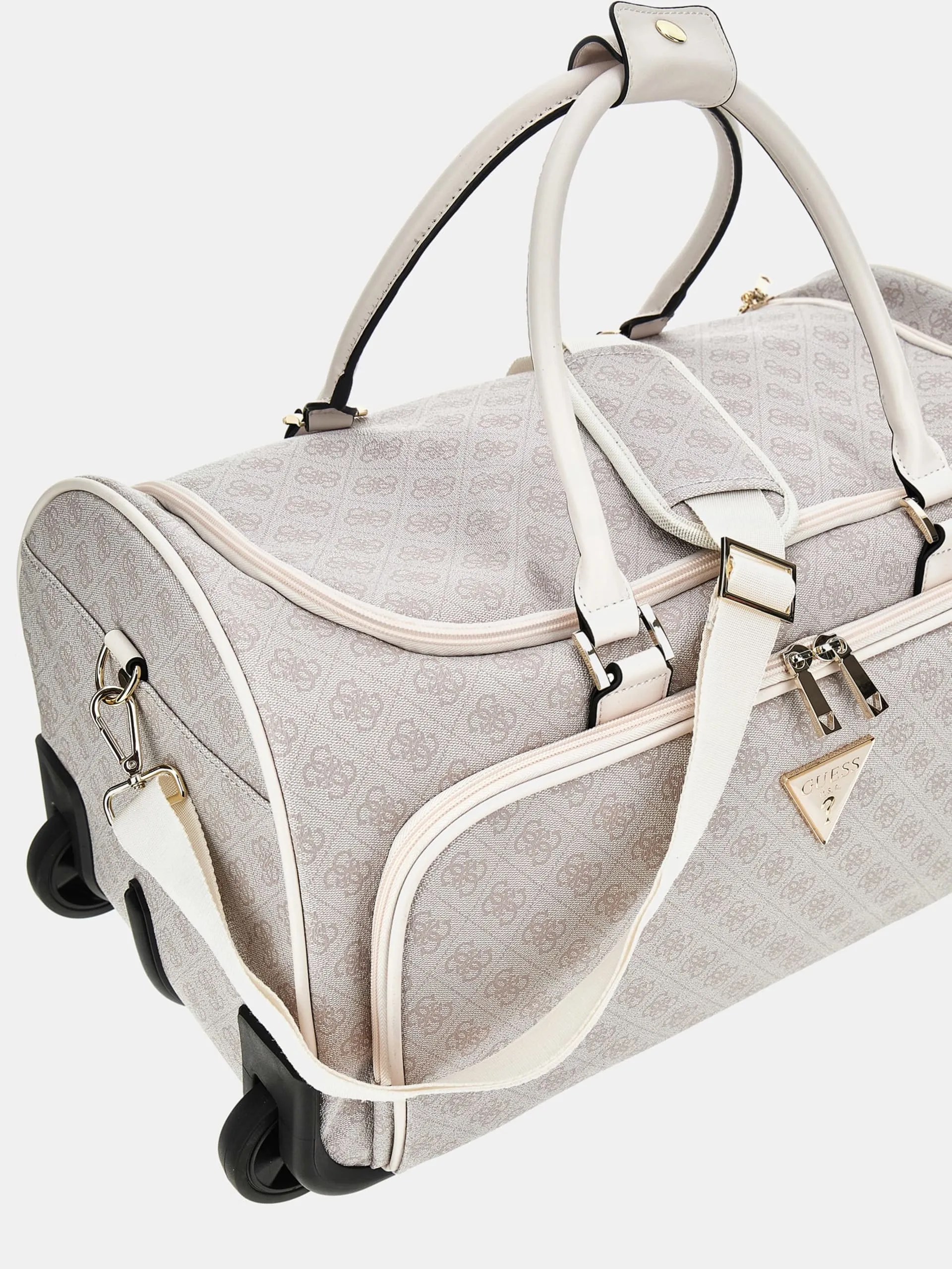 GUESS Jesco Travel Bag With Wheels Dove