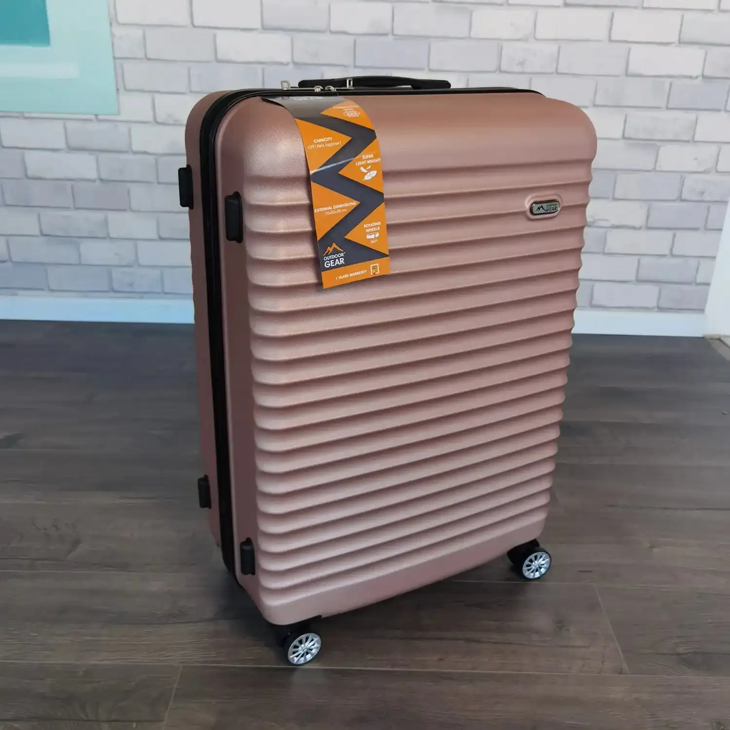 Hard Shell Large Case - Rose Gold