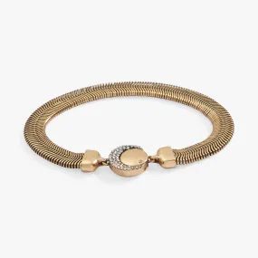 Herringbone Chain Statement Bracelet