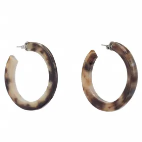 Horn Crescent Earring