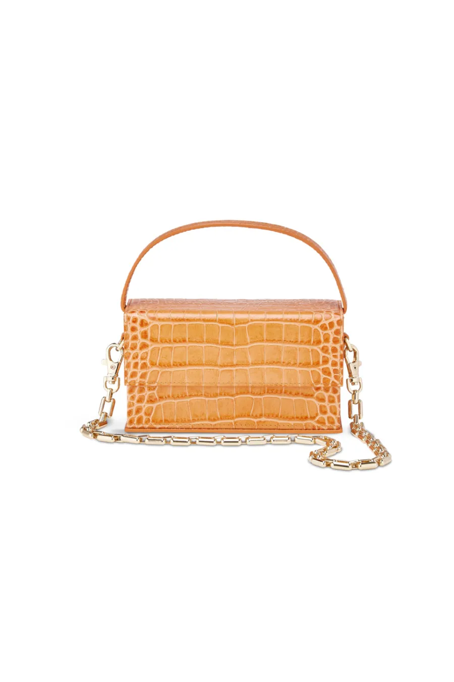 IDA Orange Croc (Small) with Chain