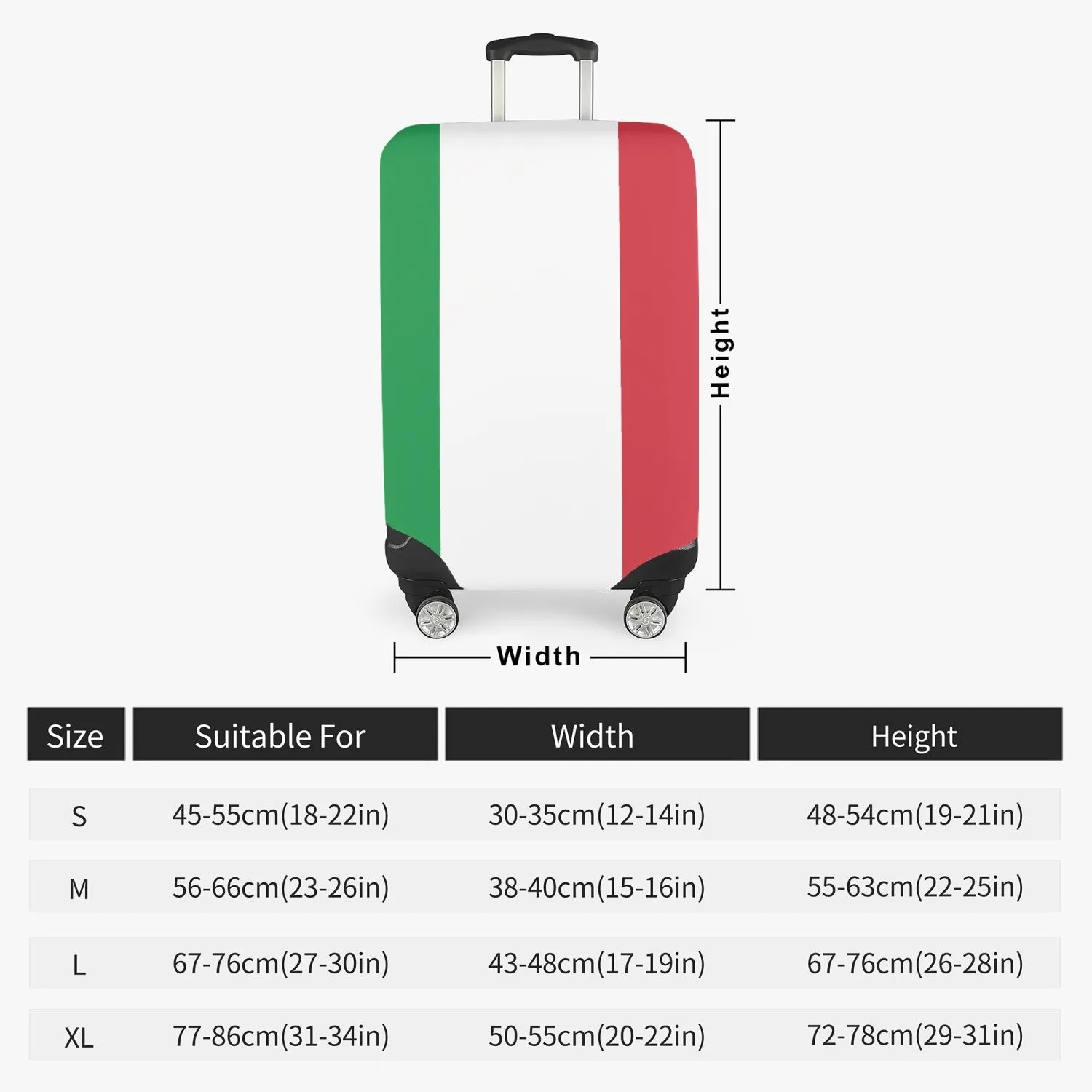 Italy Luggage Cover