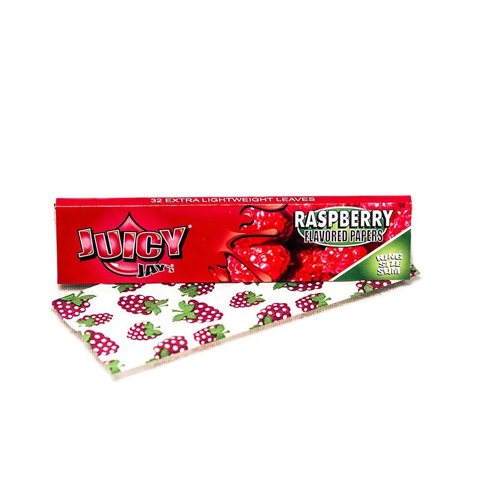 Juicy Jay’s Raspberry King Size Slim Papers