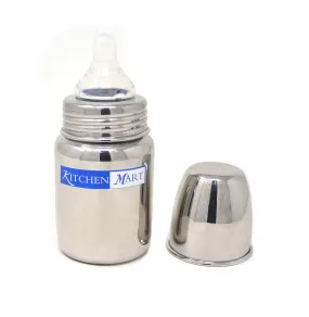 Kitchen Mart Stainless Steel Feeding Bottle Broad Mouth