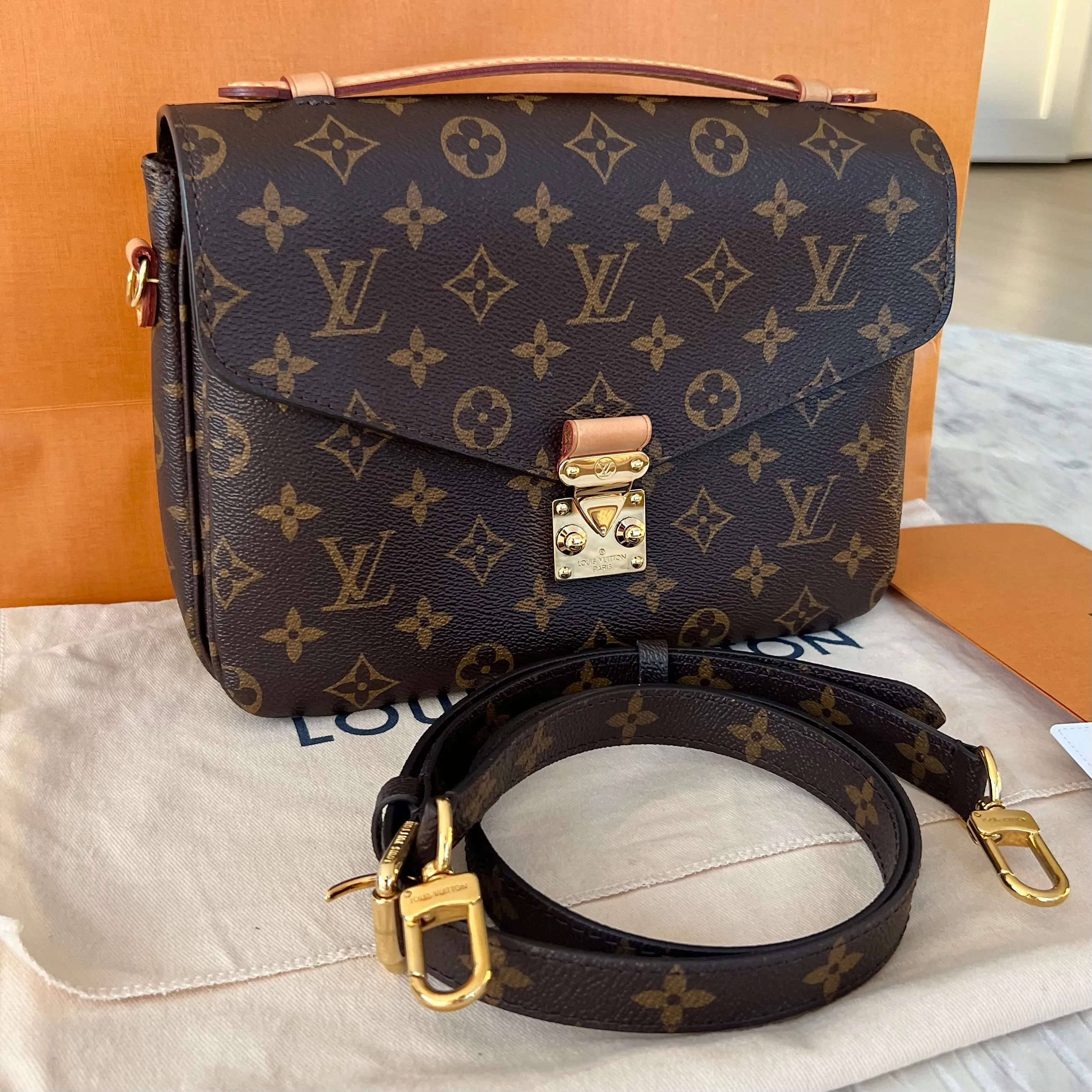 Louis Vuitton Pochette Metis Bag