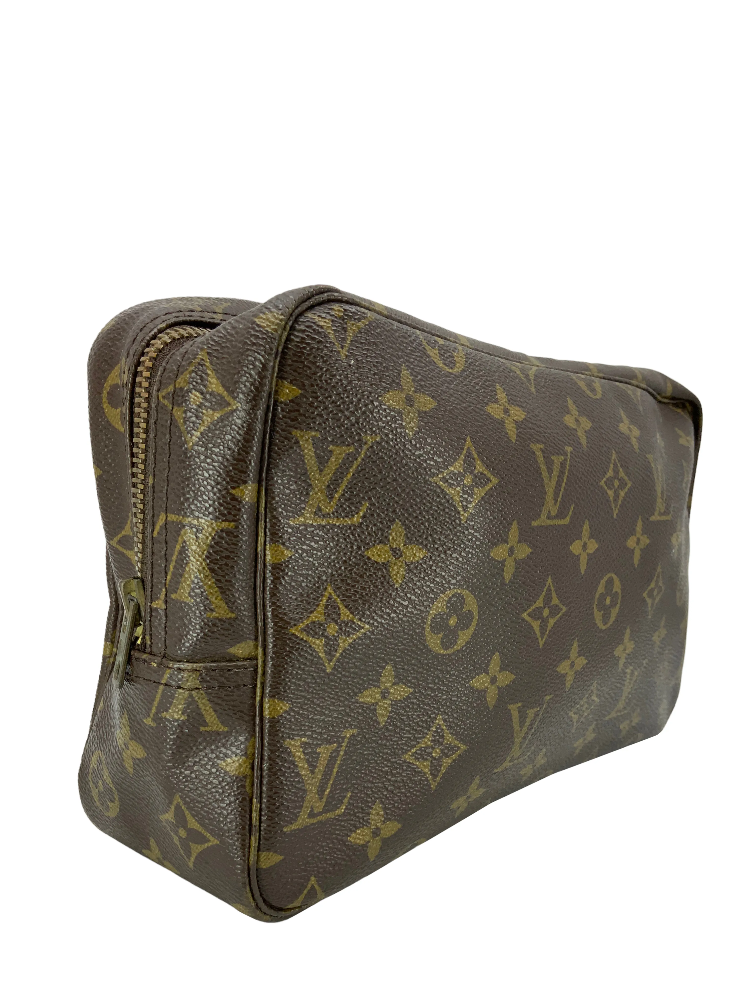 LOUIS VUITTON Vintage Monogram Canvas Trousse Toilette 28 Cosmetic Bag Pouch