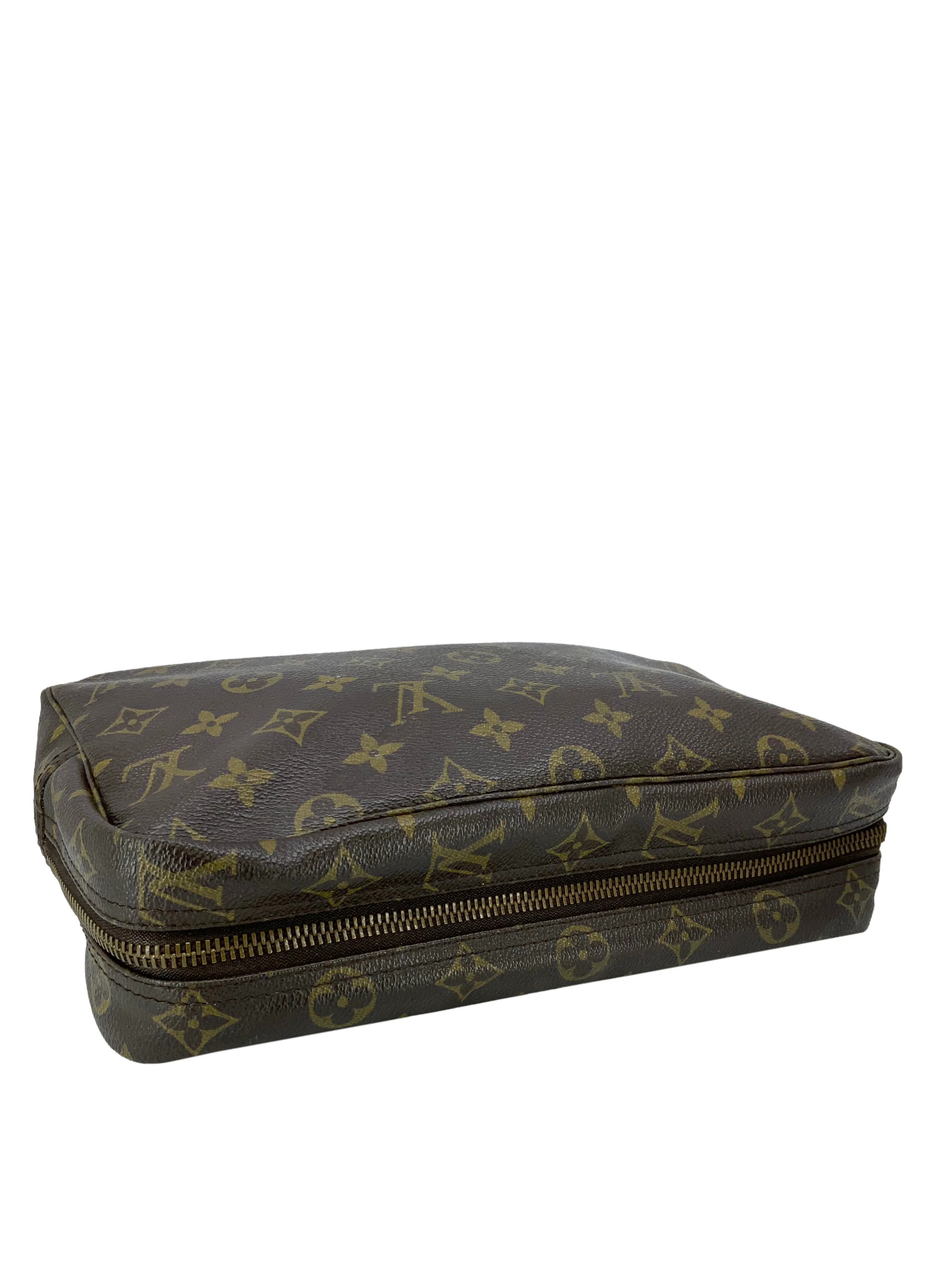 LOUIS VUITTON Vintage Monogram Canvas Trousse Toilette 28 Cosmetic Bag Pouch