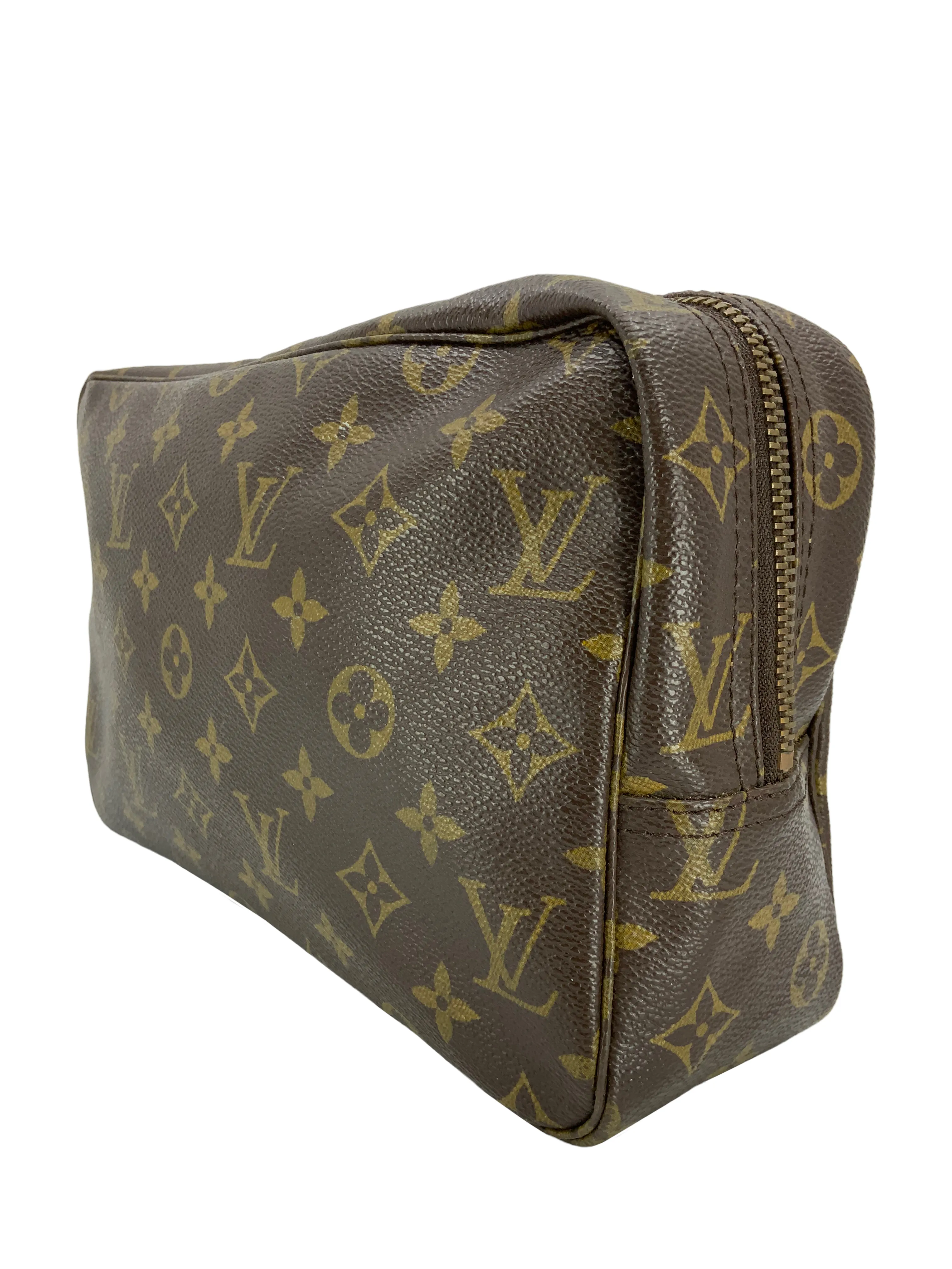 LOUIS VUITTON Vintage Monogram Canvas Trousse Toilette 28 Cosmetic Bag Pouch