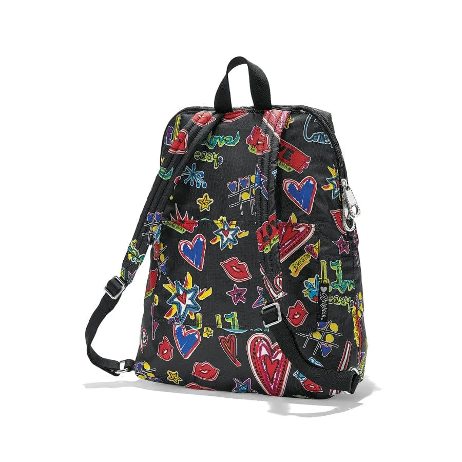 Love Scribble Happy Trails Backpack