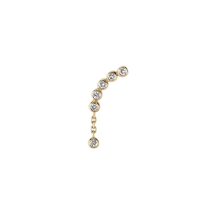 MBF Quadron Labret, 14k Gold