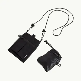 NEW X PAC NECK POUCH BLACK