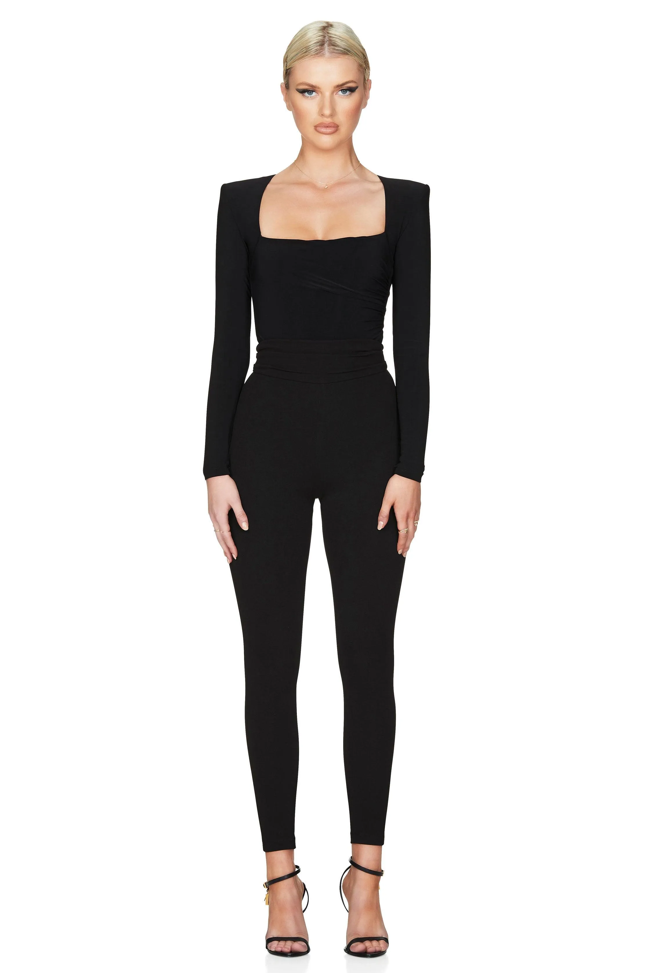 Nookie Irina Bodysuit - Black