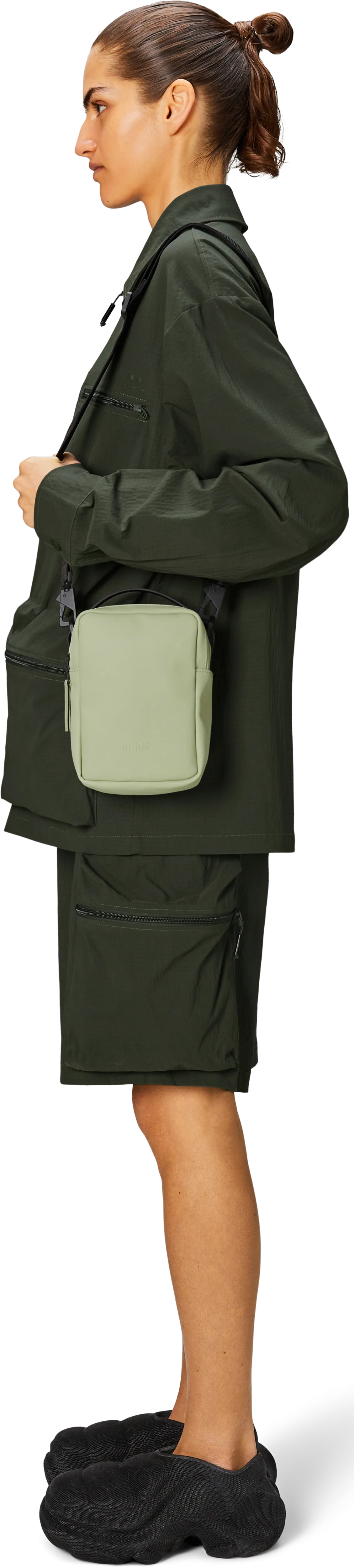 Rains Reporter Box Bag W3 Earth | Buy Rains Reporter Box Bag W3 Earth here | Outnorth