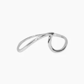 Roma Wave Sterling Silver Ring