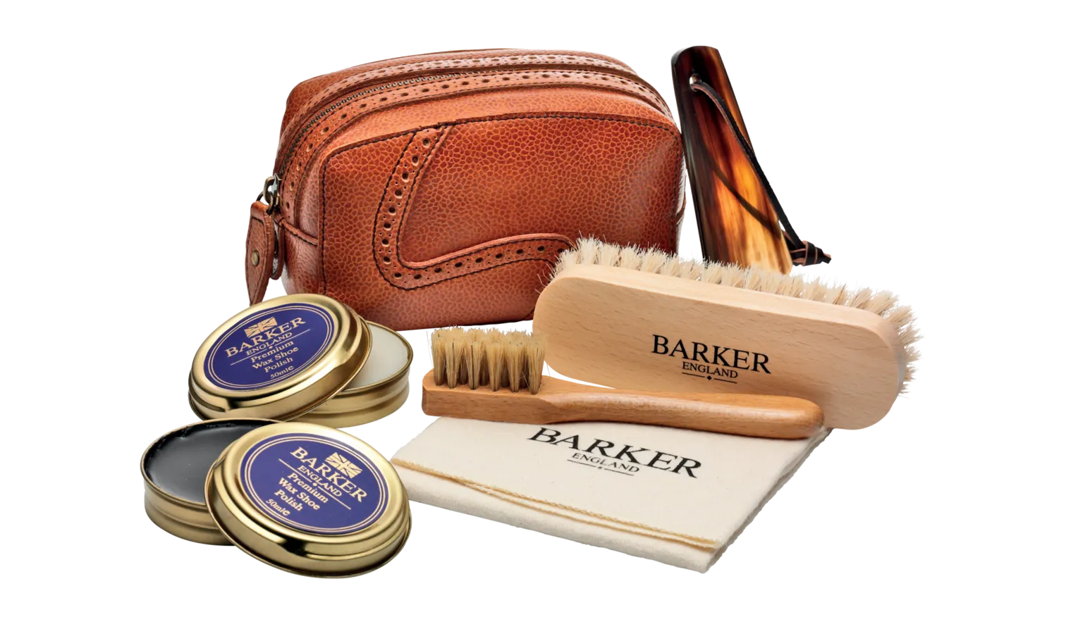 Shoe Care Kit - Cedar Grain