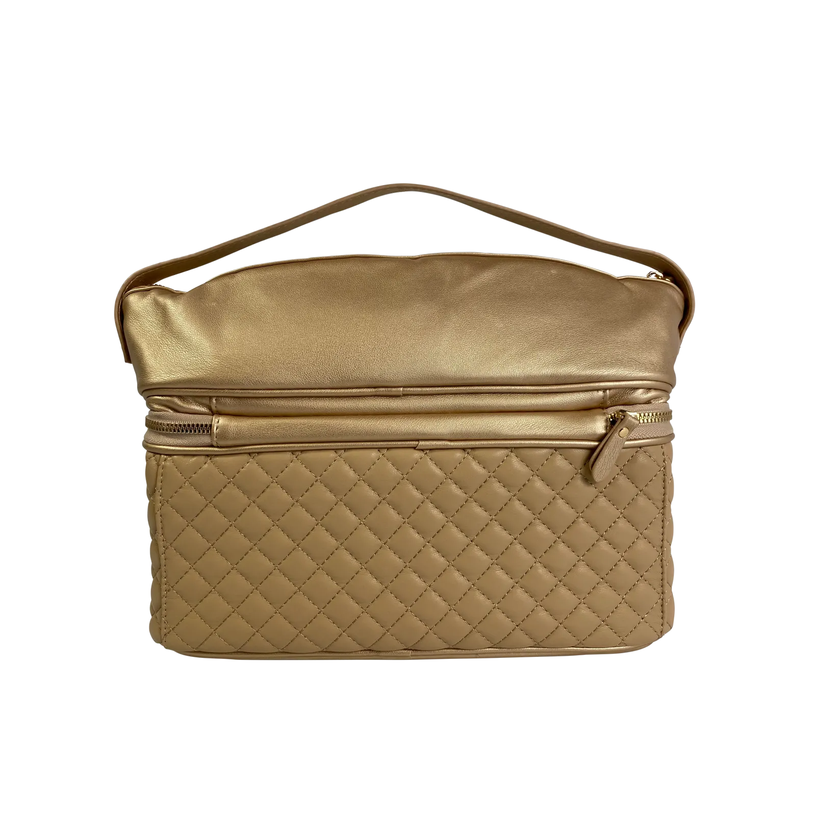 Stylist Travel Bag - Nude & Gold