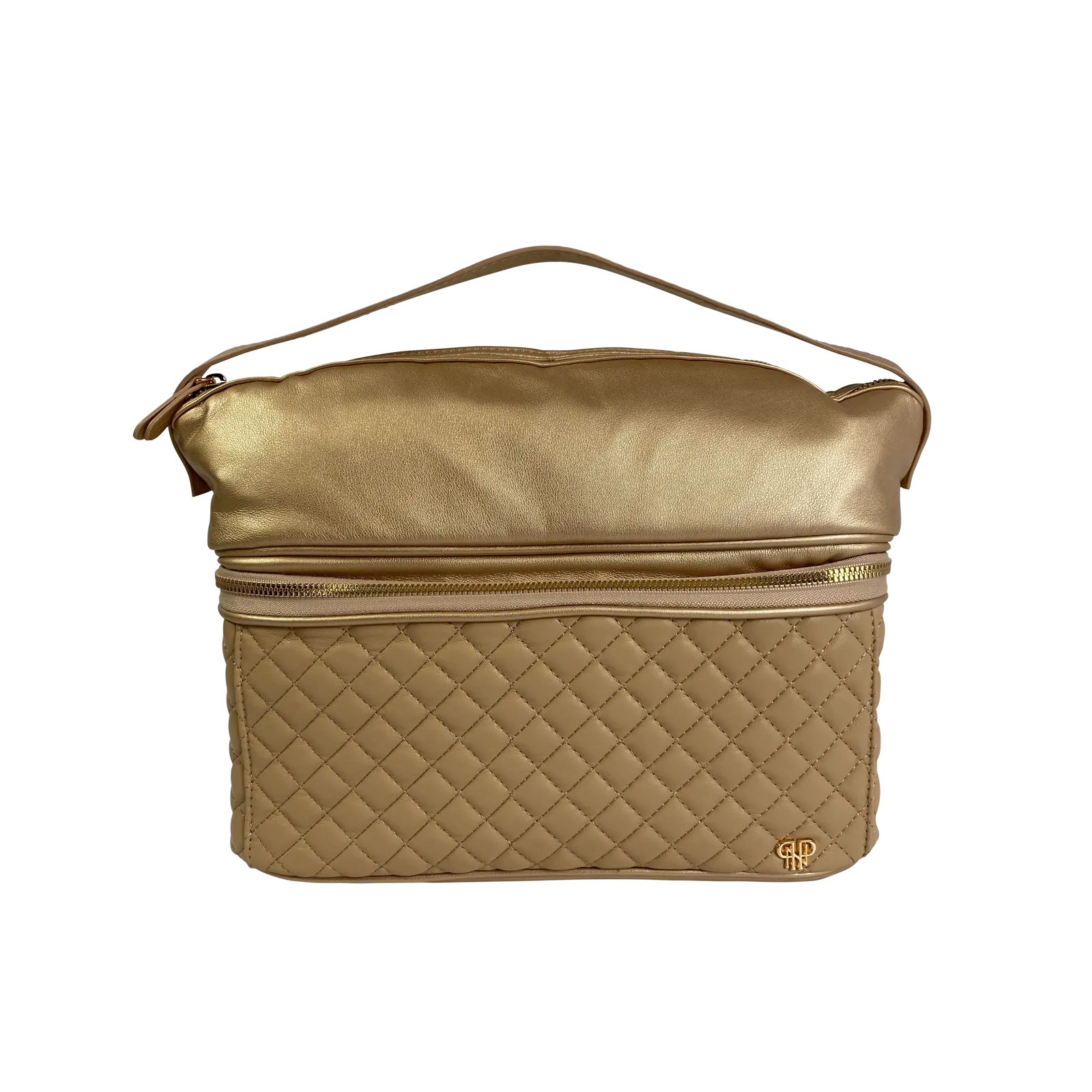 Stylist Travel Bag - Nude & Gold