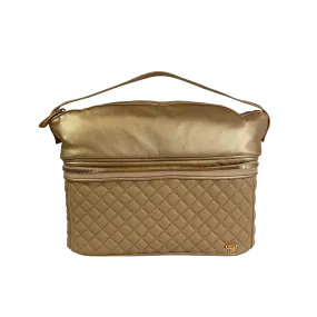 Stylist Travel Bag - Nude & Gold