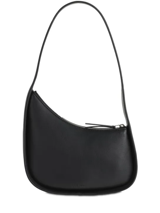 The Row   Half Moon leather shoulder bag 