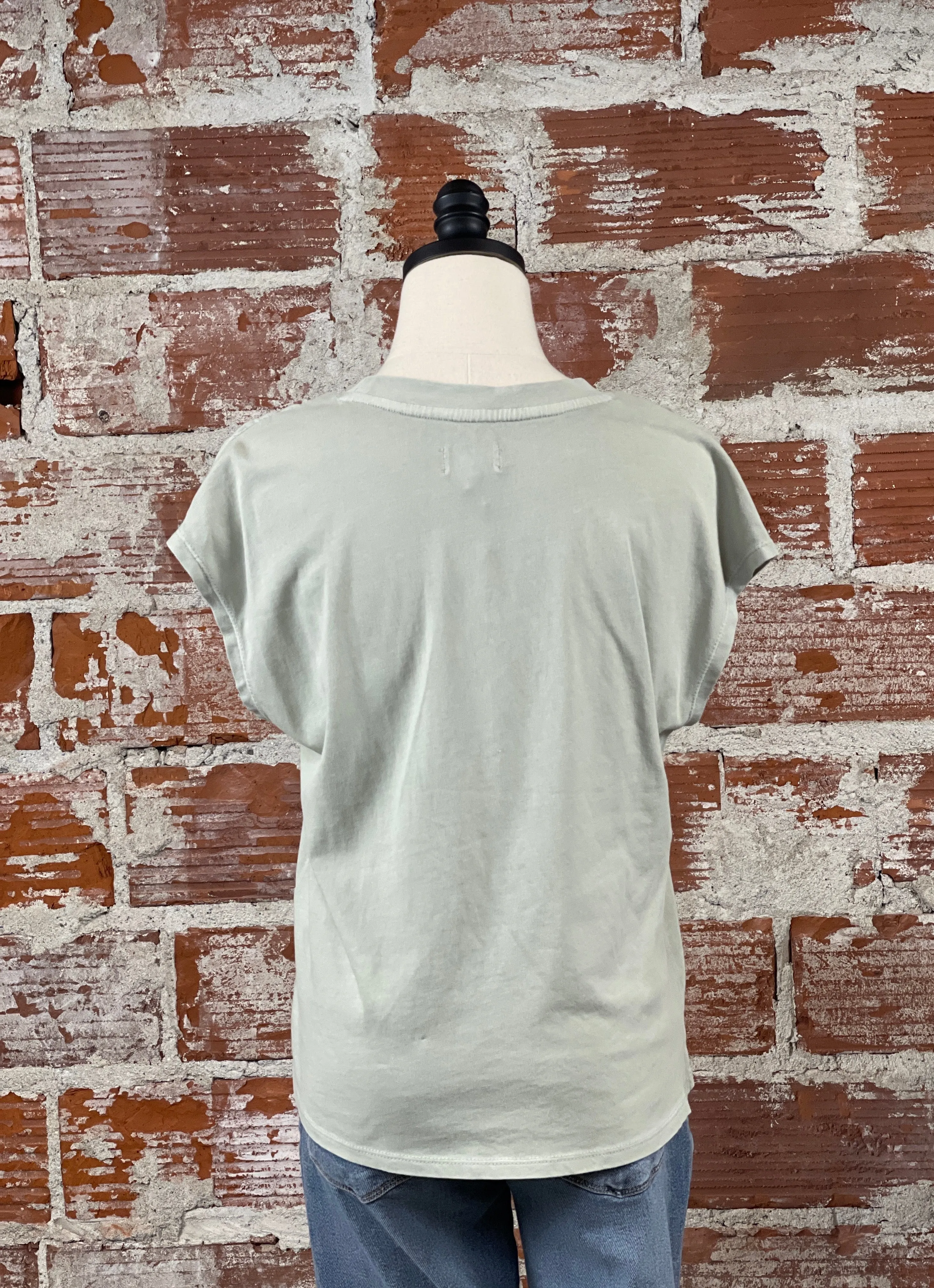 Thread & Supply Samantha Tee in Aqua Mist