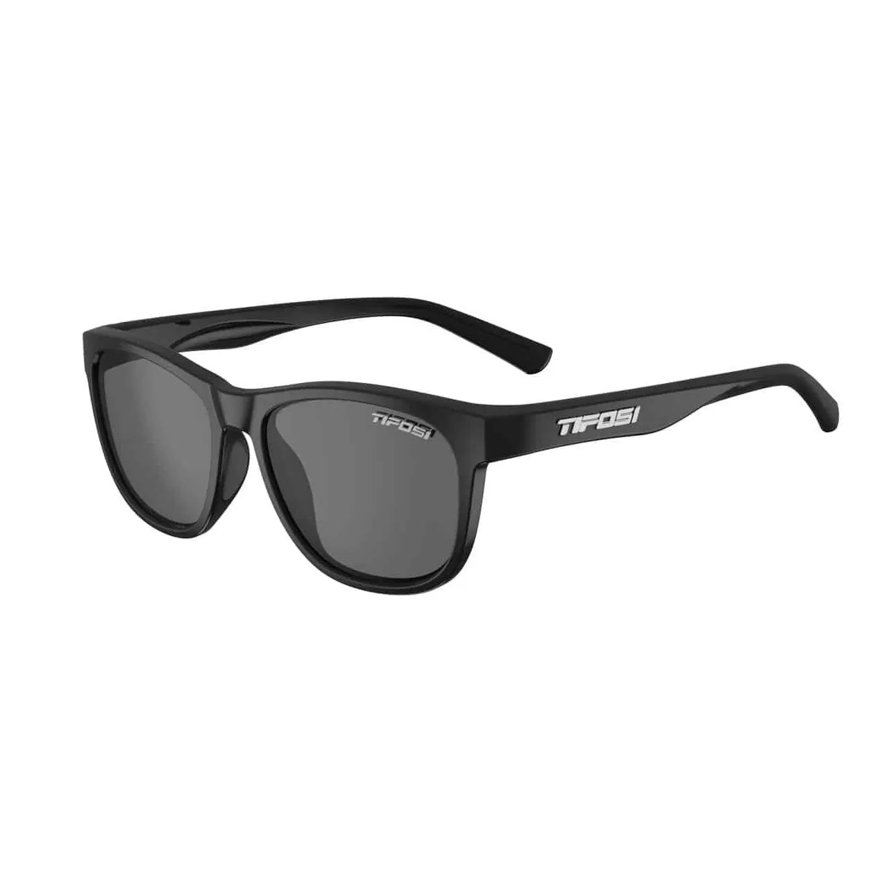 Tifosi Swank Polarized Sunglasses - Smoke Satin Black