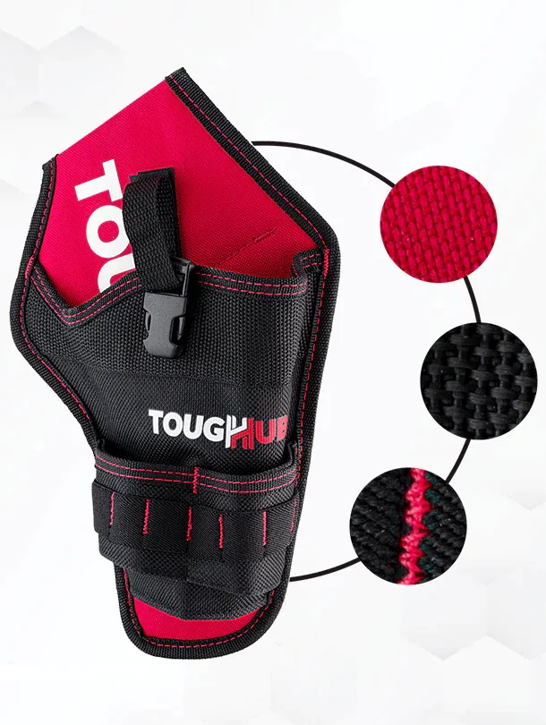 ToughHub Drill Holster Tool Pouch with Bits Holder