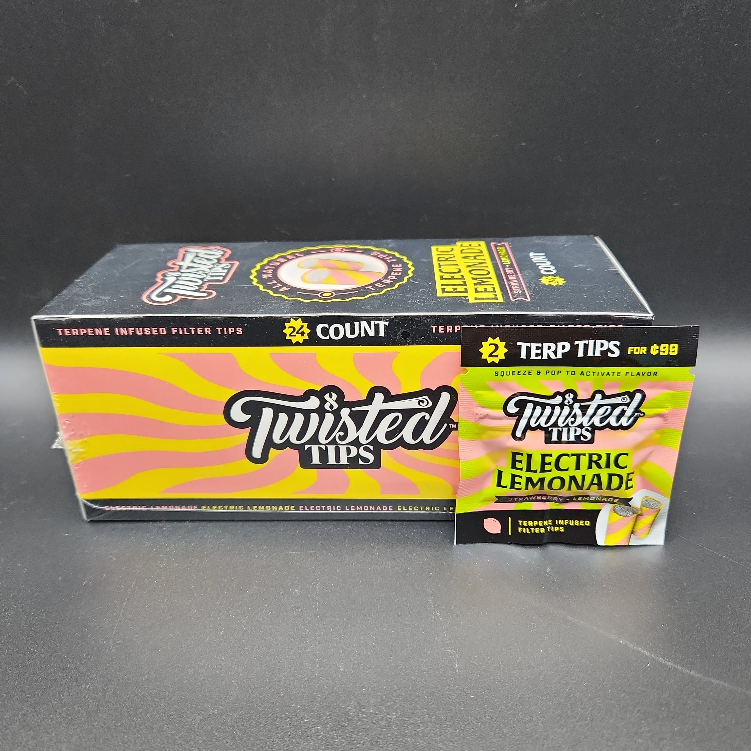 Twisted Tips - Flavored Filters - Box of 24