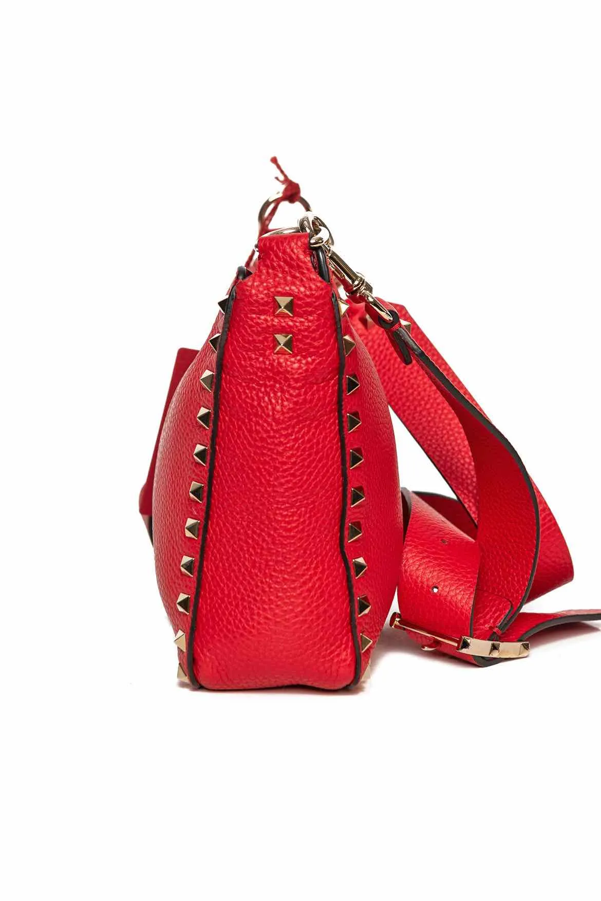 Valentino Rockstud Mini Hobo Crossbody