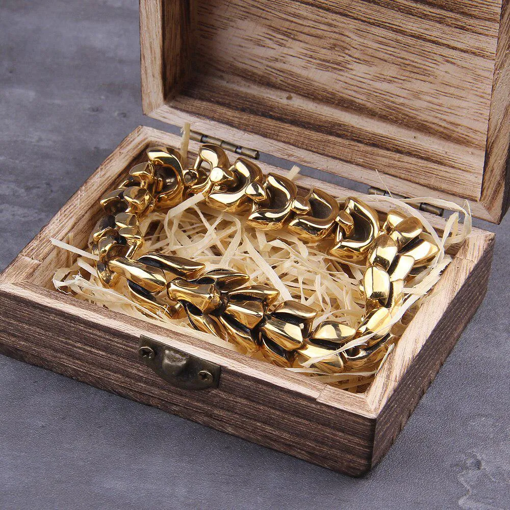 Viking Gold Jormungandr Bracelet