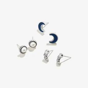 Wish Upon a Star Stud Earrings, Set of 3