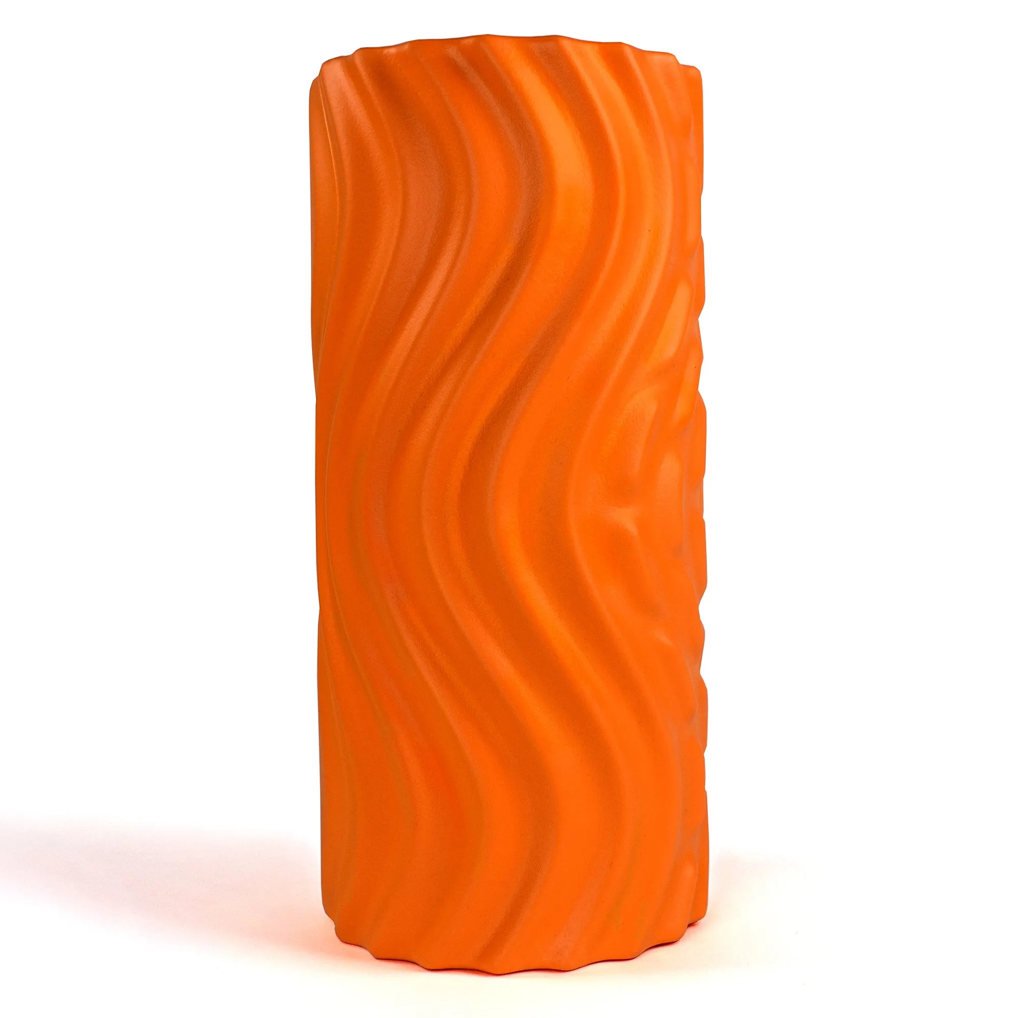 Zyllion Rechargeable Vibrating Foam Roller with 4 Intensity Levels and 3 High Density Surfaces (ZMA-22)